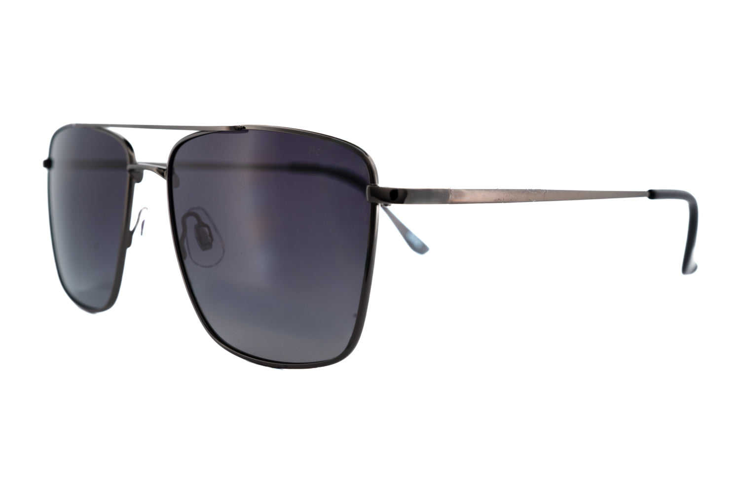 Boléro Kaelix — Square Aviator Polarized Sunglasses, Mirrored