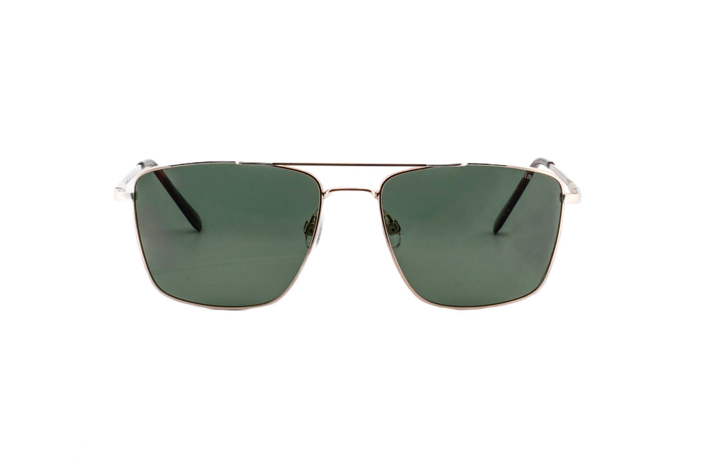 Boléro Kaelix — Square Aviator Polarized Sunglasses, Mirrored