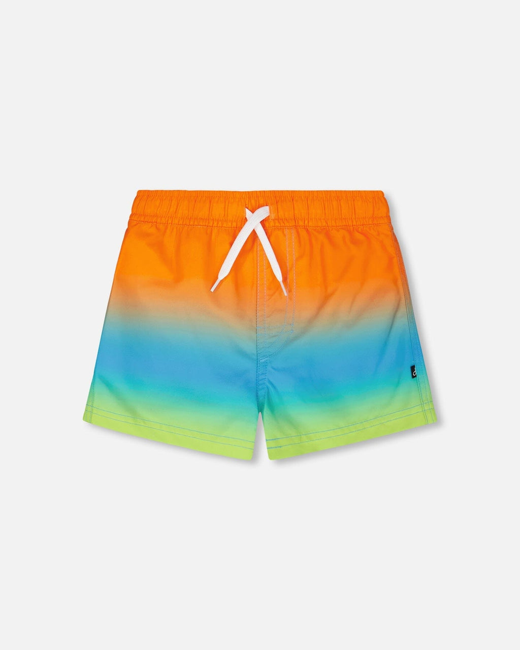 Boardshorts Orange Blue And Green Gradient