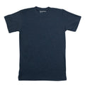 Men's Plain T-shirt, Heather Navy