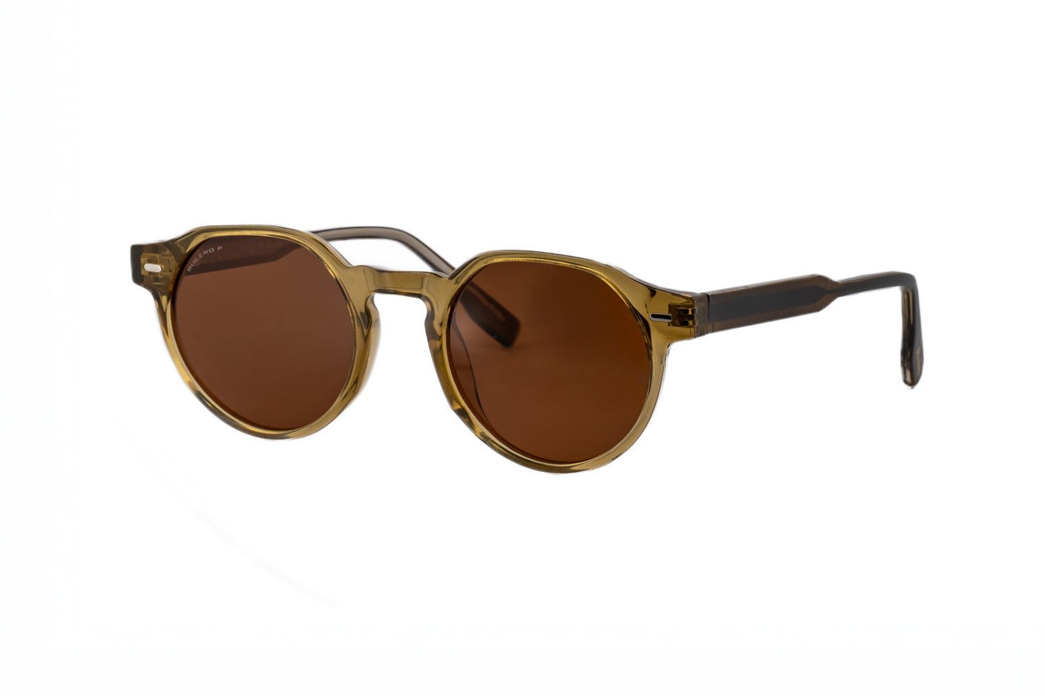 Boléro Brody — Round Keyhole Bridge Polarized Sunglasses